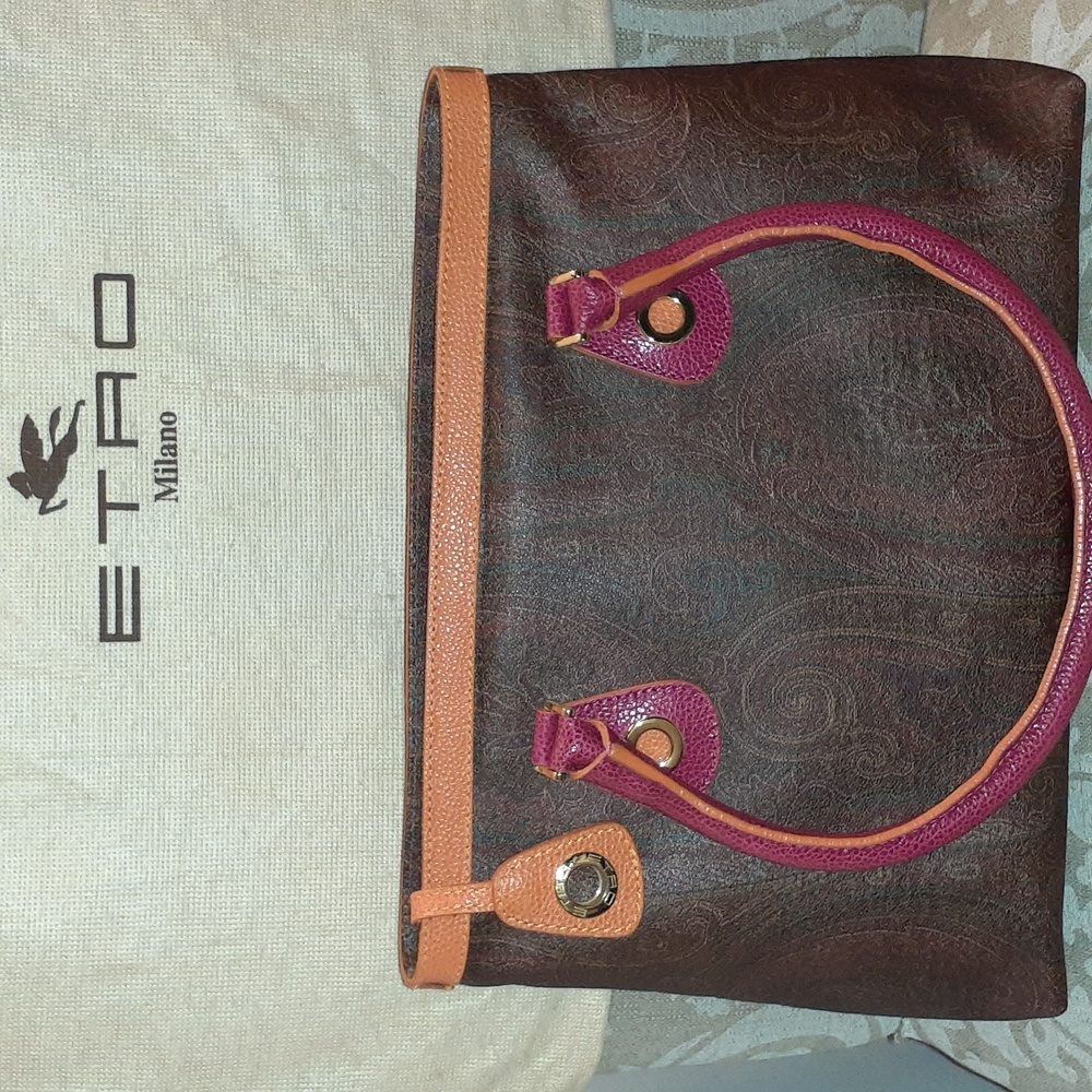 ETRO VINTAGE ECU AUTHENTIC BAG RARE